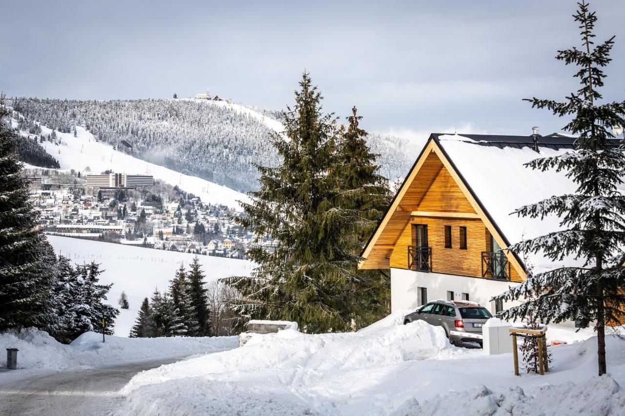 Ski Chalet Klinovec Loučná pod Klínovcem Zewnętrze zdjęcie